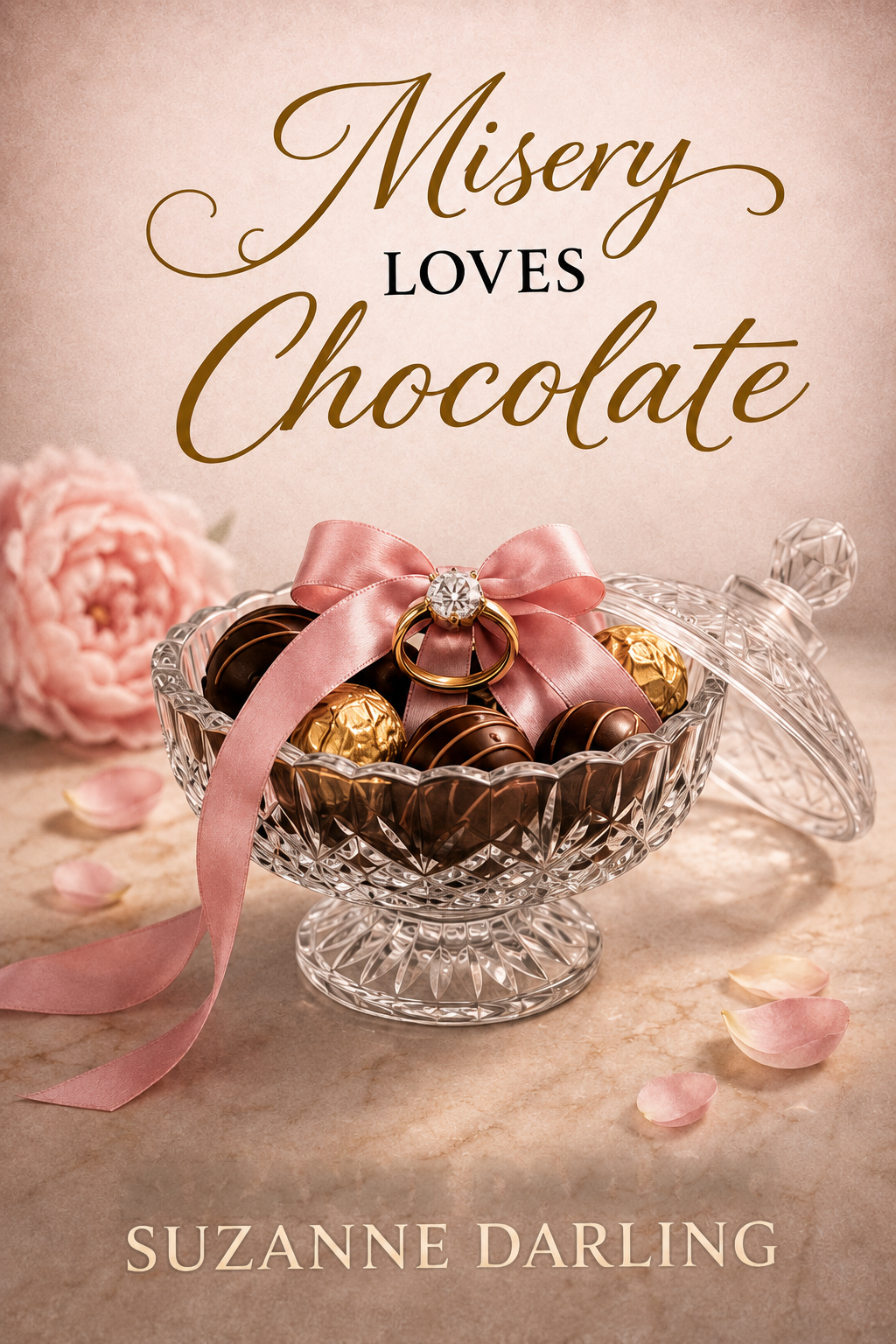 Cover of Misery Loves Chocolate by Suzanne Darling